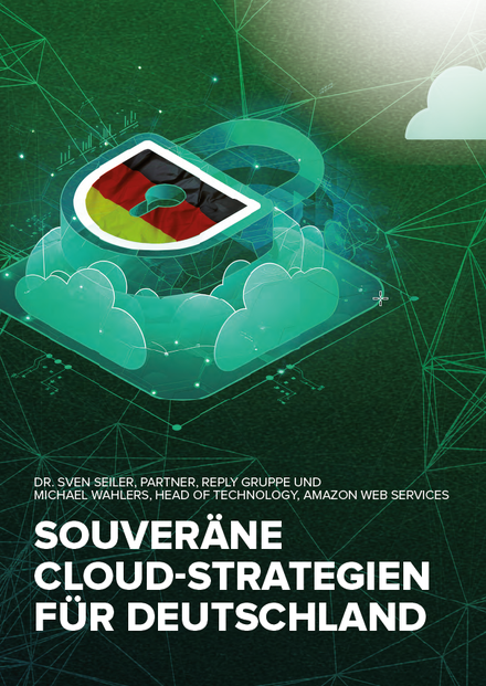 Cover des Whitepapers: Souveräne Cloud-Strategien für Deutschland